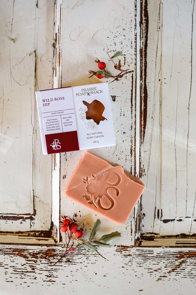 Wild Rose Hip Soap with Rose Clay and Rose Hip Seed Oil