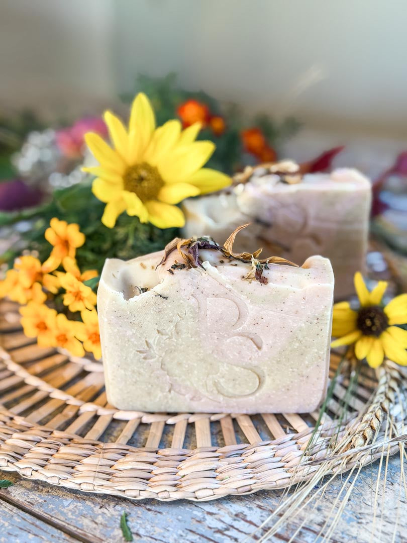Harvest Glow Soap with Sunflower + Ginger