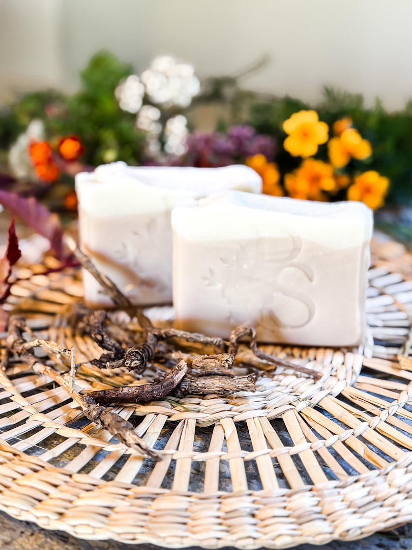 Wild Root Beer Soap with Wild Sarsaparilla Root Tea