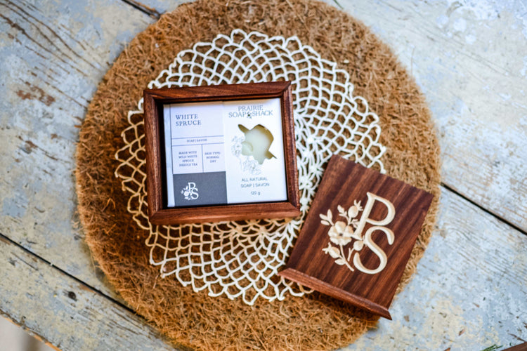 Handcrafted Wooden Soap Travel Box