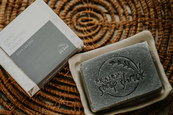 Hard Working Hands Soap with Pumice, Clay & Essential Oils