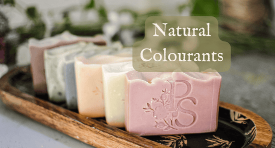 Handcrafted Saskatoon Berry Soap coloured naturally with purple clay and berries from Prairie Soap Shack.
