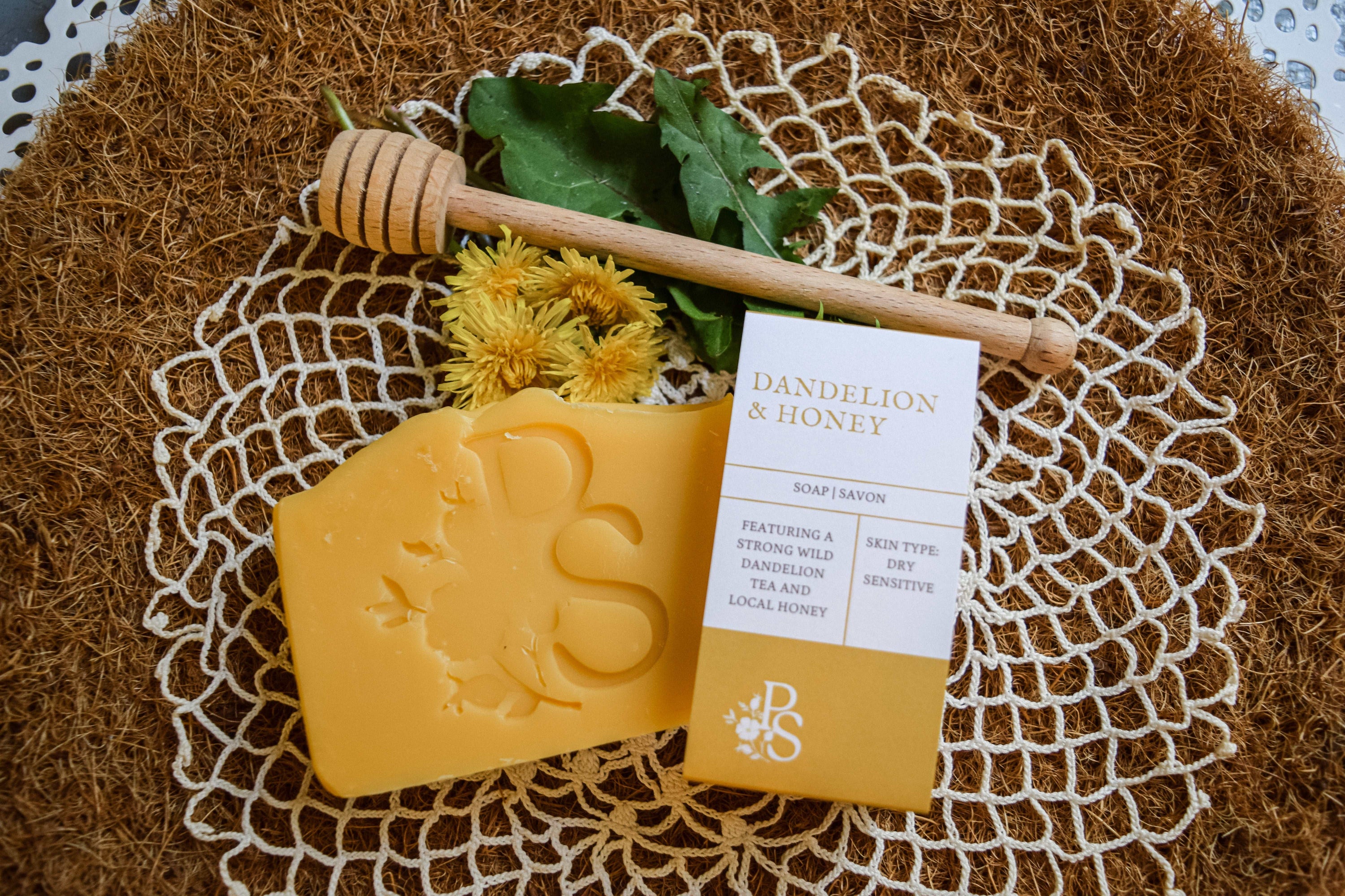 Dandelion &amp; Honey Soap *Unscented for Very Sensitive Skin*