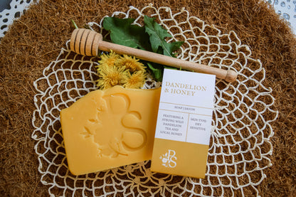 Dandelion &amp; Honey Soap *Unscented for Very Sensitive Skin*