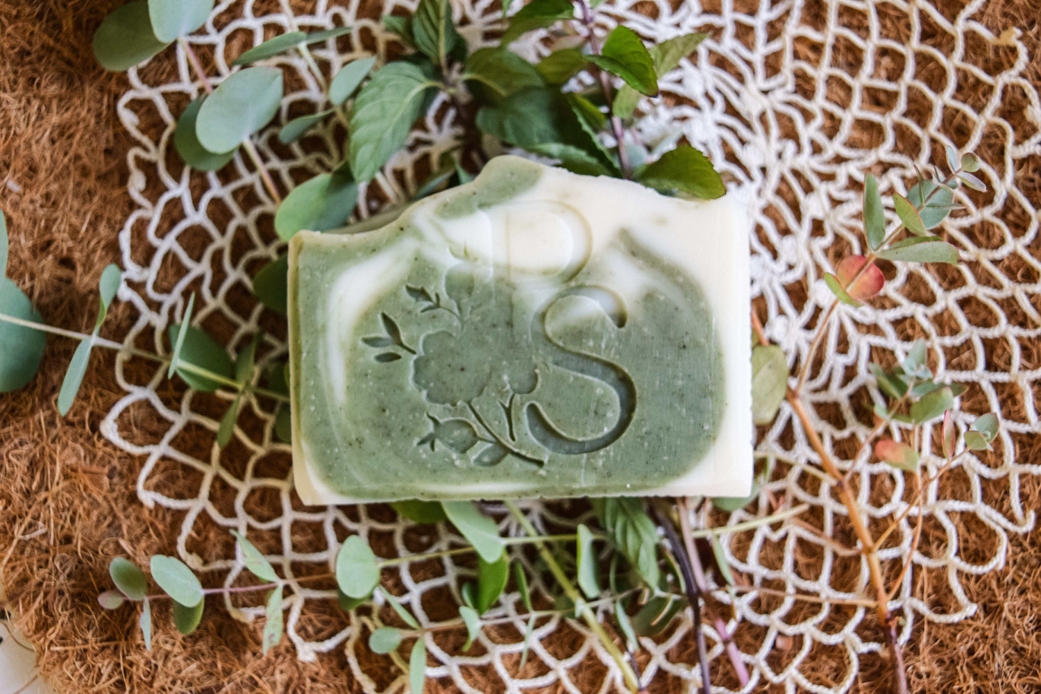 Eucalyptus Mint Soap with Exfoliating Peppermint