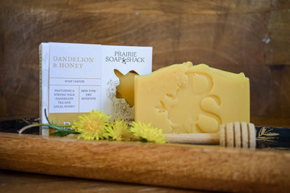 Dandelion &amp; Honey Soap *Unscented for Very Sensitive Skin*