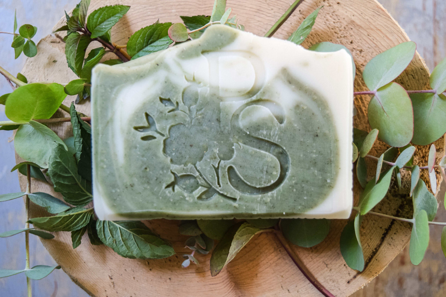 Eucalyptus Mint Soap with Exfoliating Peppermint