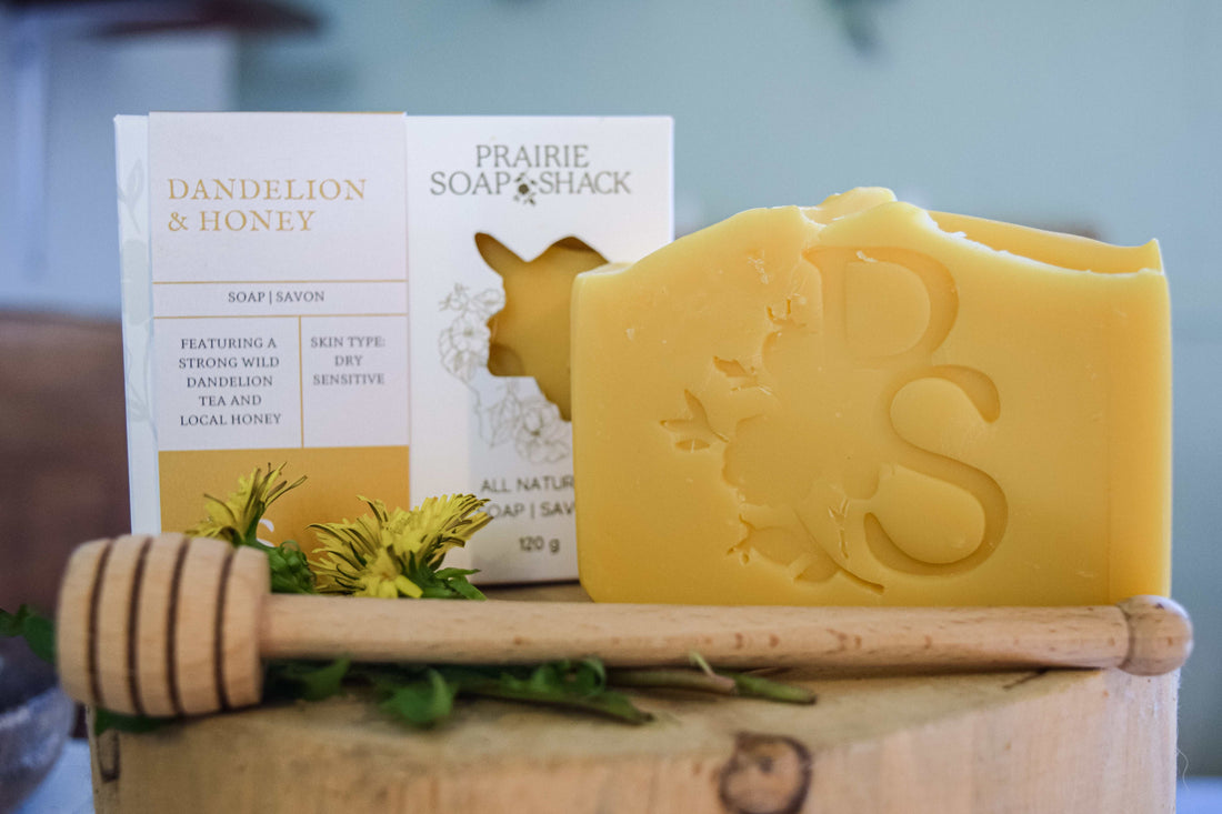 Dandelion &amp; Honey Soap *Unscented for Very Sensitive Skin*