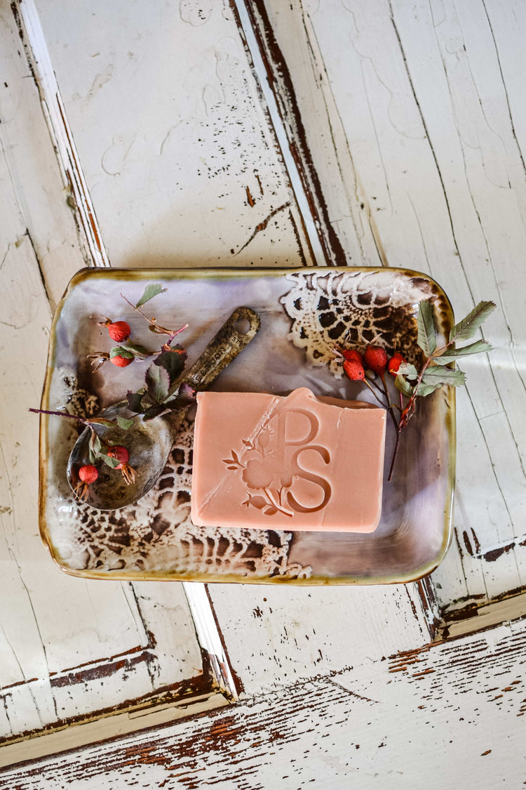 Wild Rose Hip Soap with Rose Clay and Rose Hip Seed Oil