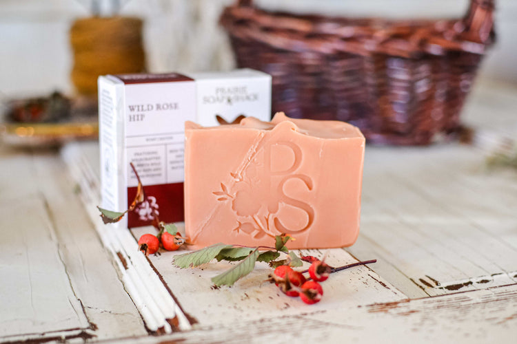 Wild Rose Hip Soap with Rose Clay and Rose Hip Seed Oil