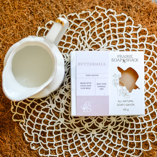 Buttermilk Soap with Local Raw Cow Milk