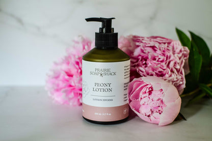 Peony Body Lotion with Bergamot, Geranium &amp; Homegrown Peony