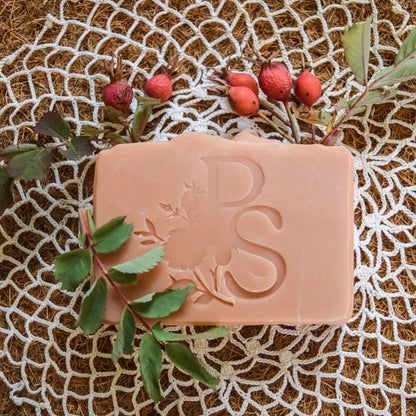 Wild Rose Hip Soap with Rose Clay and Rose Hip Seed Oil