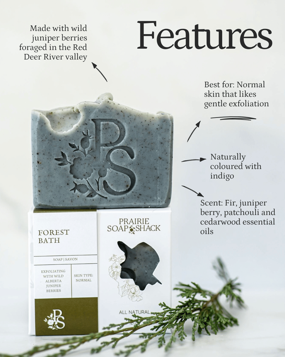 Forest Bath Soap - Help Conserve Canada&