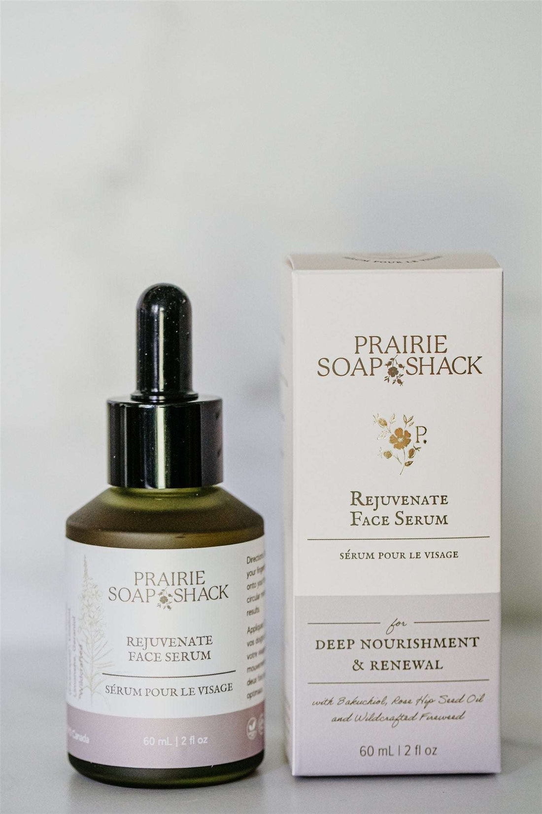 Rejuvenate Face Serum – With Fireweed, Bakuchiol &amp; Rosehip Seed Oil