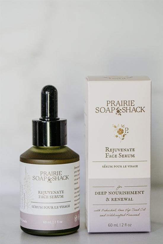 Rejuvenate Face Serum – With Fireweed, Bakuchiol & Rosehip Seed Oil