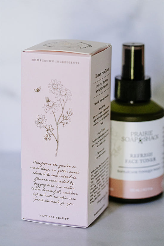 Refresh Face Toner – Soothing Chamomile, Rose & Honey Mist