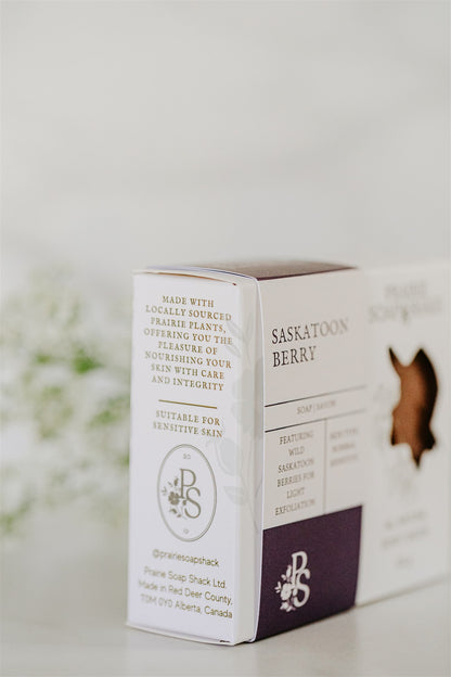 Saskatoon Berry Soap with Orange, Lime and Bergamot