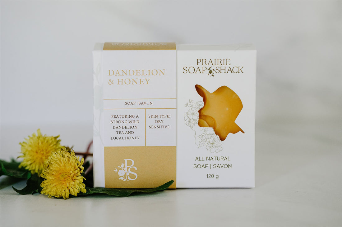 Dandelion &amp; Honey Soap *Unscented for Very Sensitive Skin*