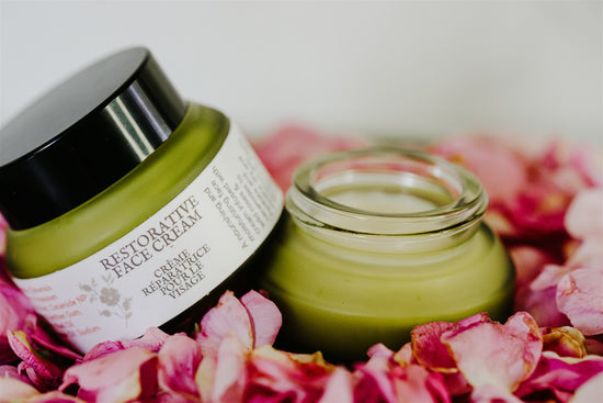 Restorative Face Cream with Ceramides and Wild Rose Petals