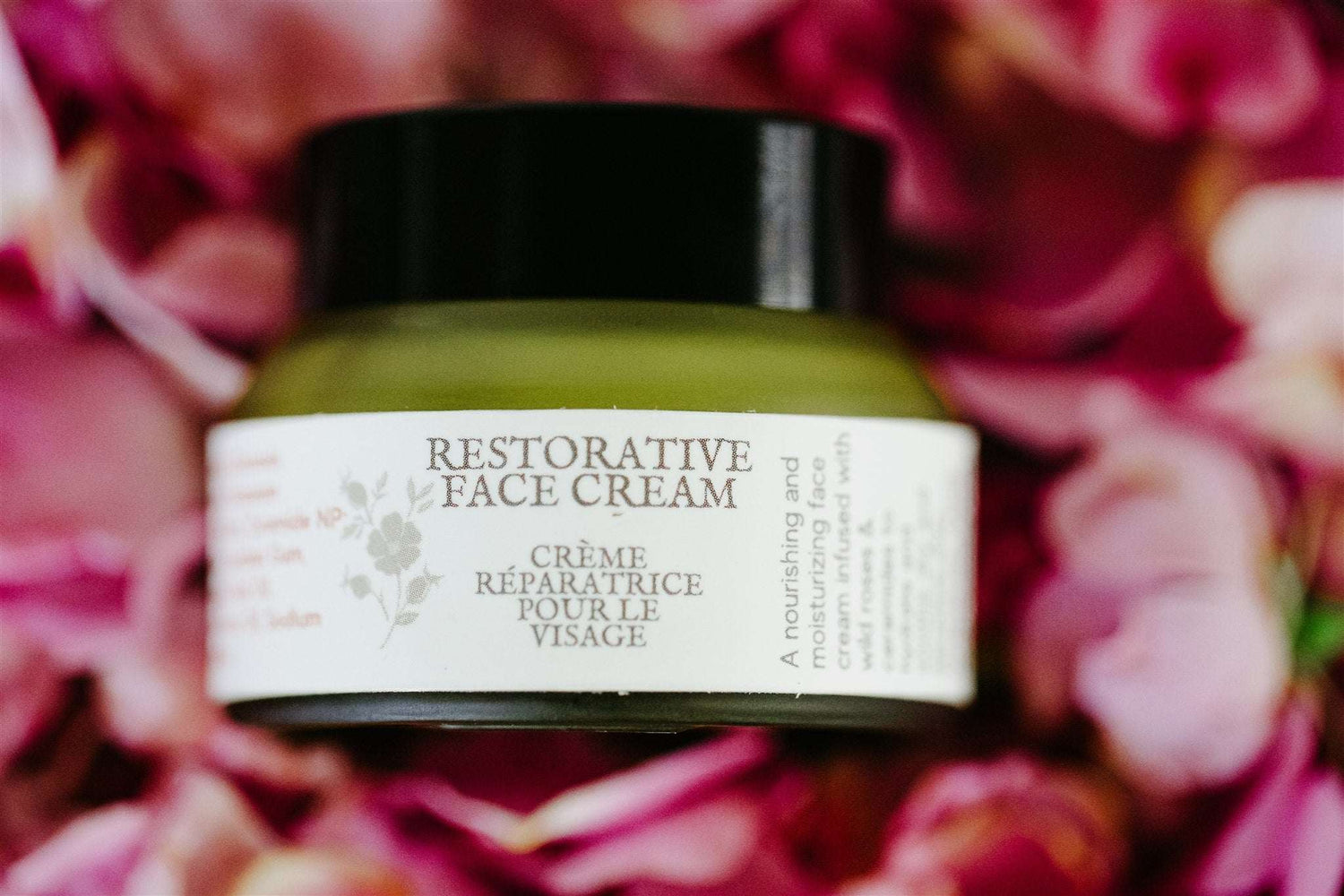Restorative Face Cream with Ceramides and Wild Rose Petals