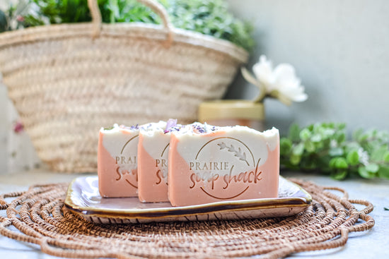 Honey Blossom Soap *Topped with Lilacs*