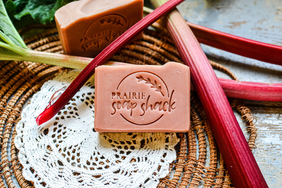 Rhubarb Mojito Soap *Fresh Rhubarb Juice, Lime & Mint*