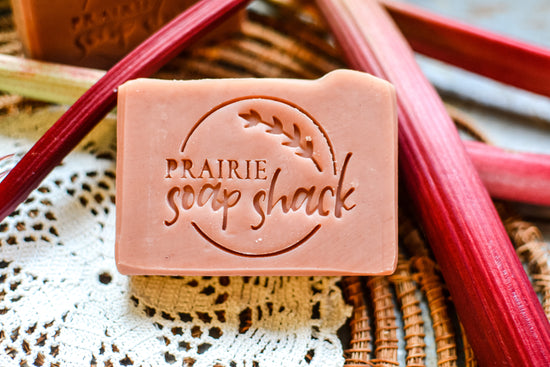 Rhubarb Mojito Soap *Fresh Rhubarb Juice, Lime & Mint*