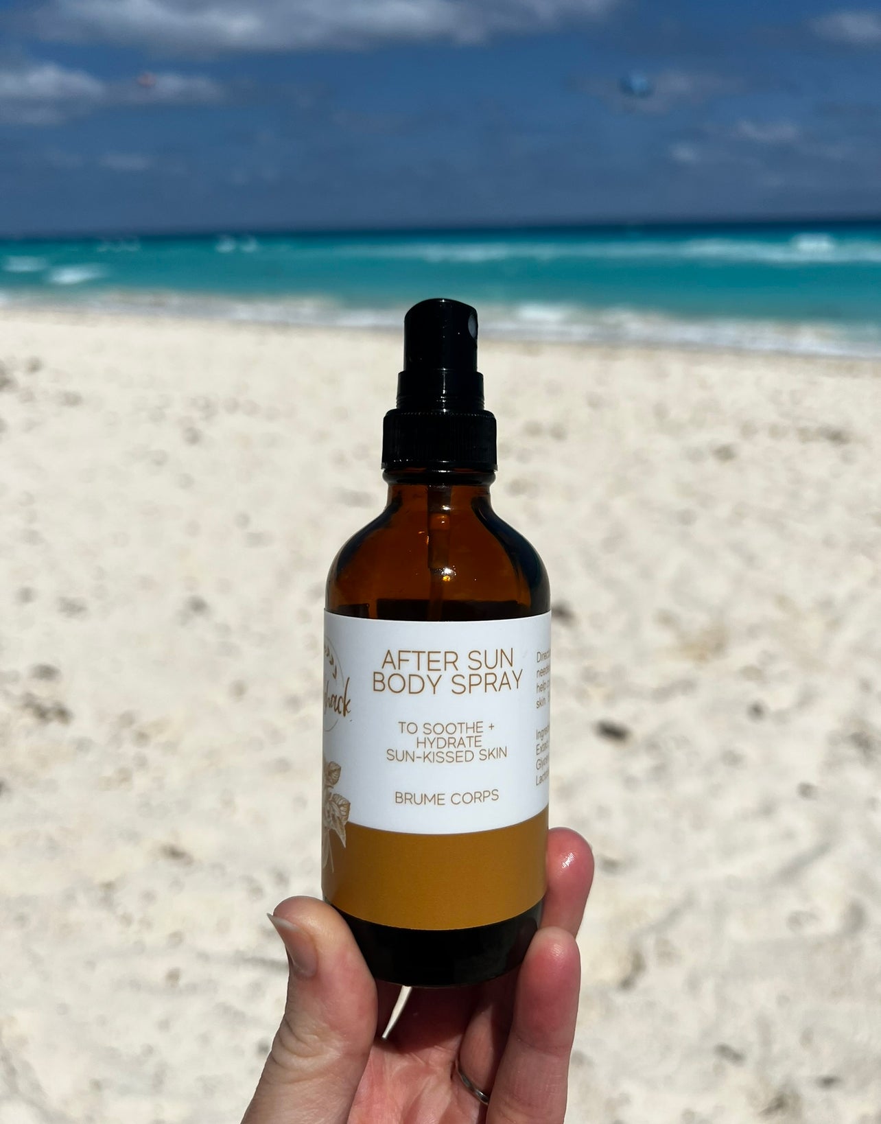 After Sun Body Spray with Soothing Aloe + Mint