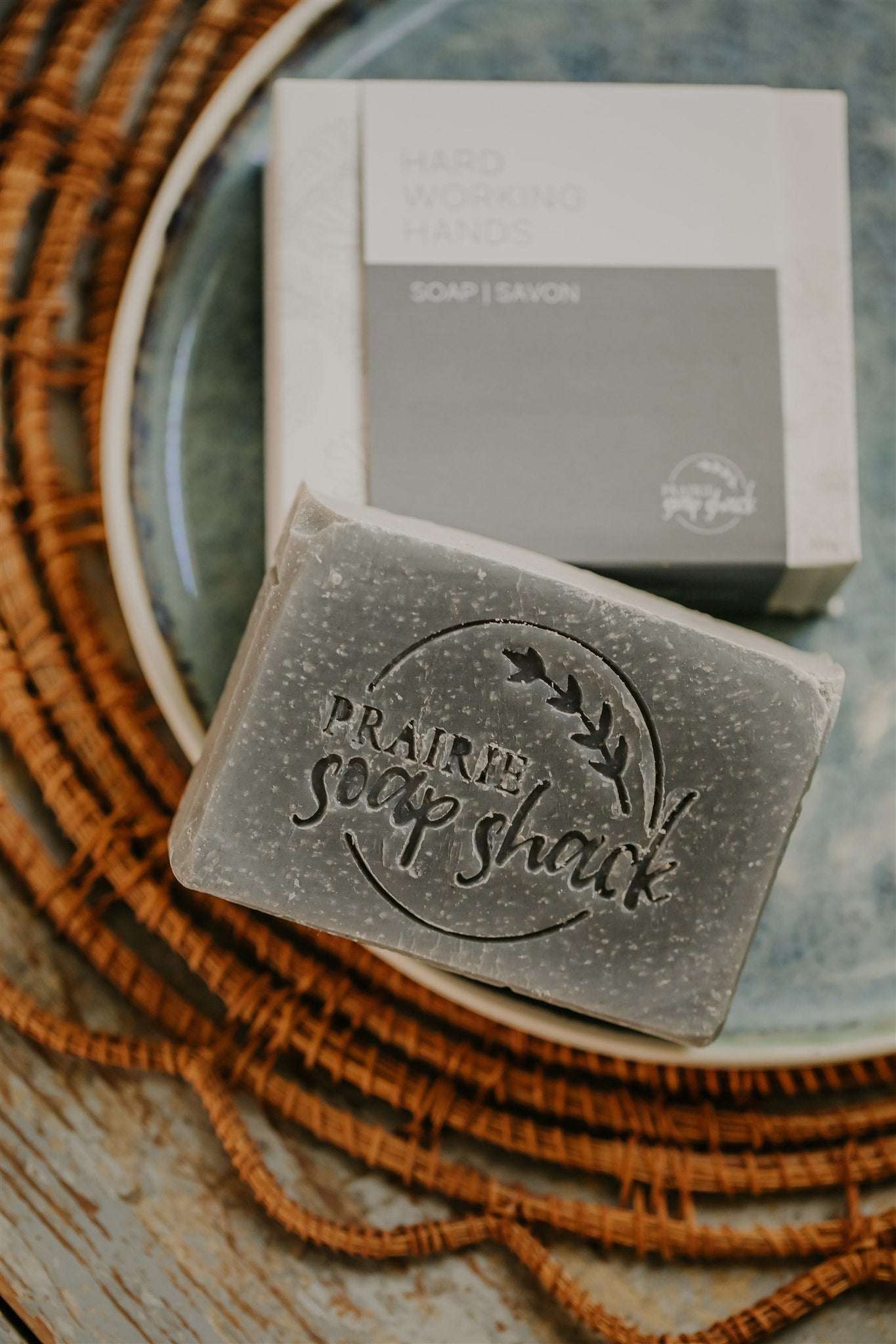 Hard Working Hands Soap with Pumice, Clay & Essential Oils