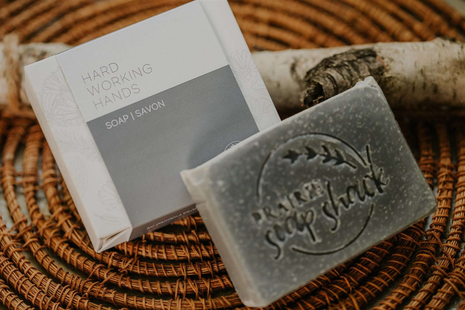 Hard Working Hands Soap with Pumice, Clay & Essential Oils