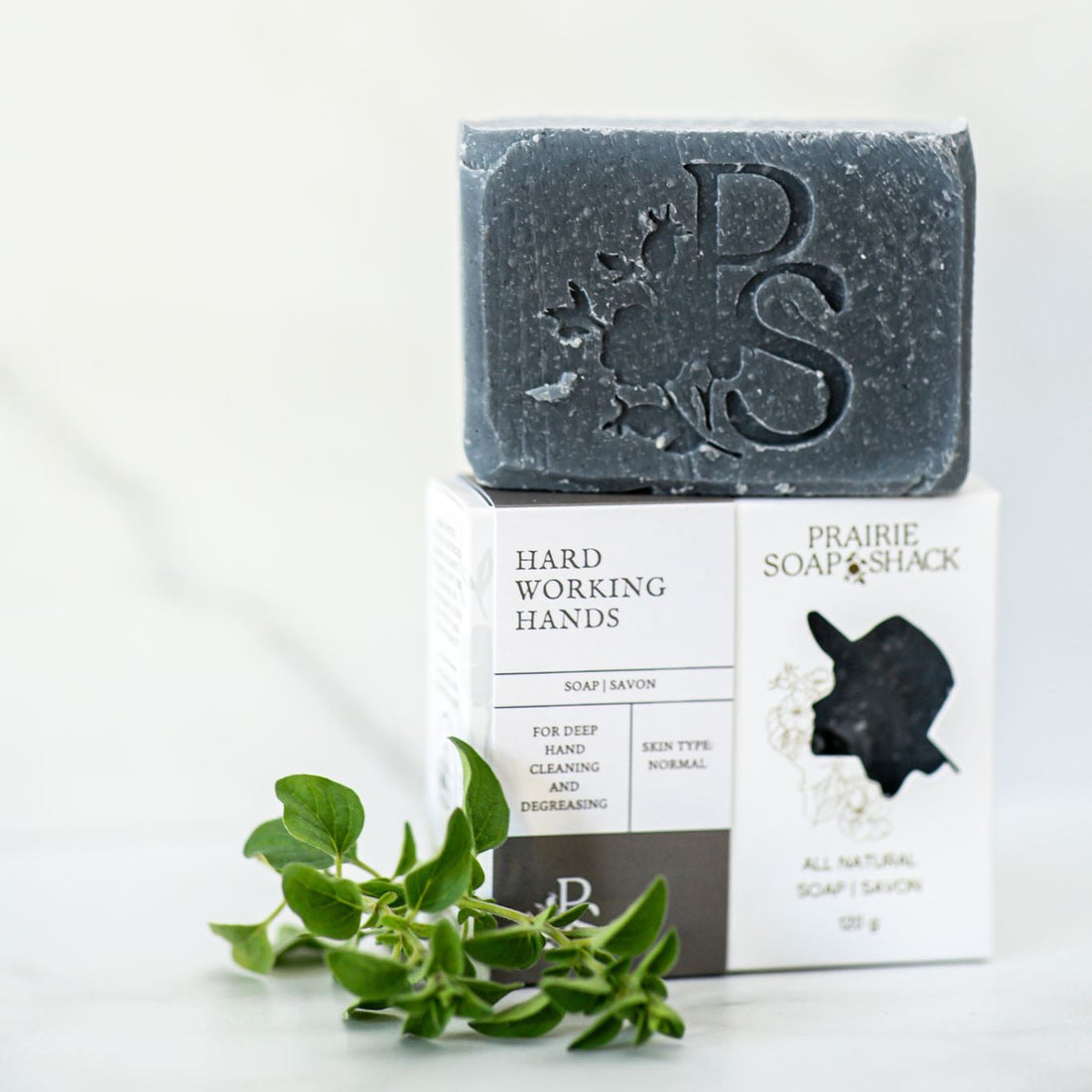 Hard Working Hands Soap with Pumice, Clay &amp; Essential Oils