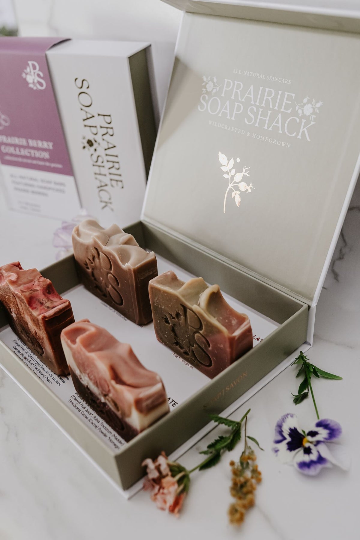 Prairie Berry Collection Soap Box