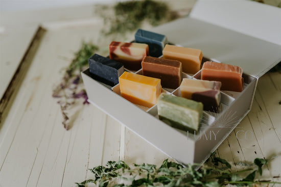 Soap Sampler Box *Nine Half Bars*