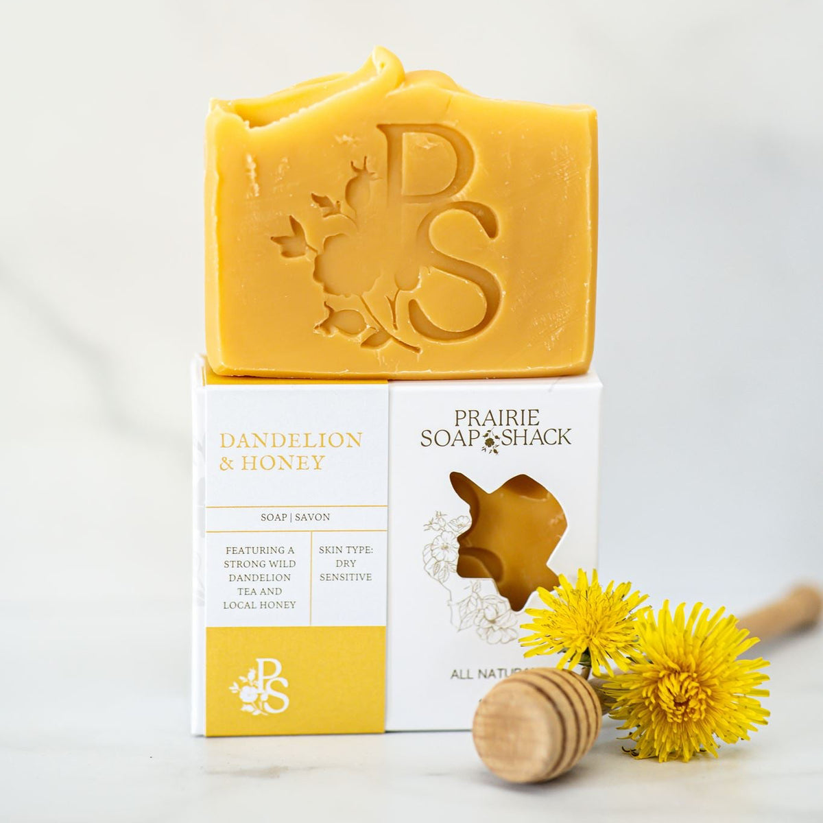 Dandelion &amp; Honey Soap *Unscented for Very Sensitive Skin*