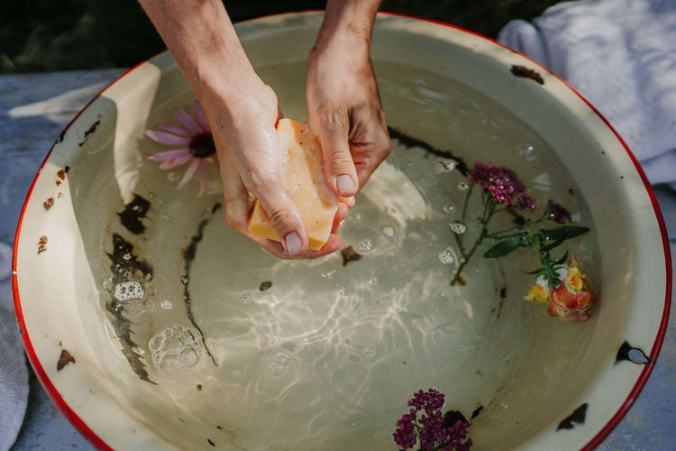 Goldenrod & Tallow Soap with Lemongrass, Lemon and Lavender