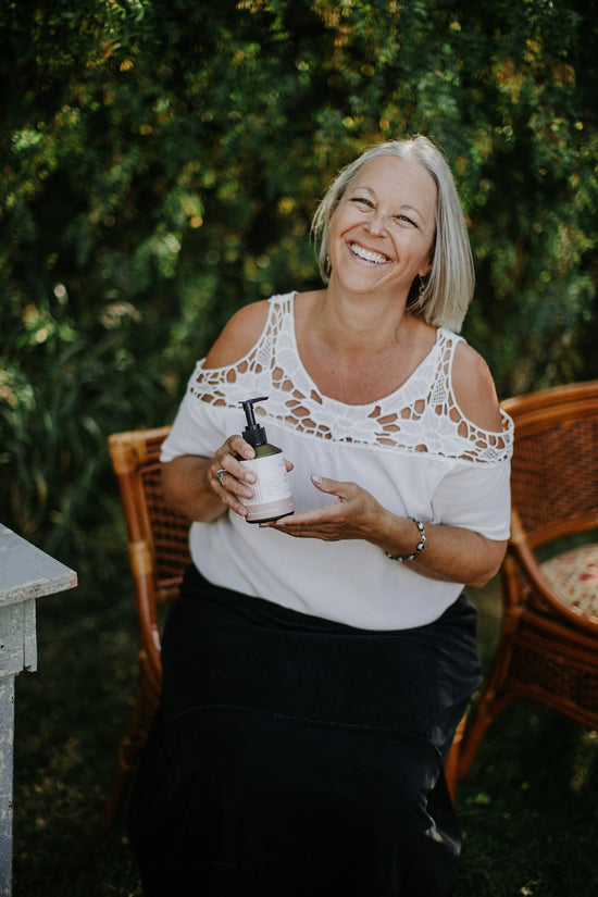 Peony Body Lotion with Bergamot, Geranium & Homegrown Peony