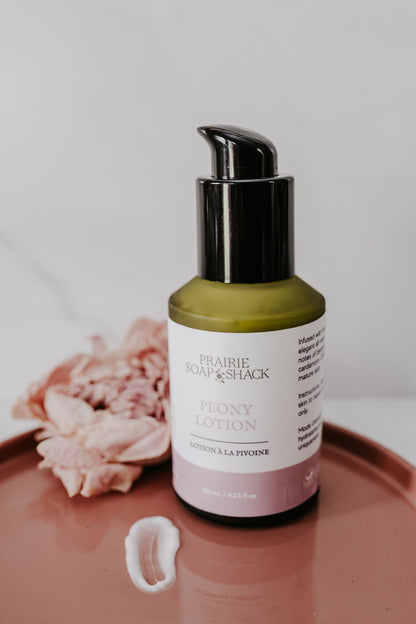 Peony Body Lotion with Bergamot, Geranium &amp; Homegrown Peony
