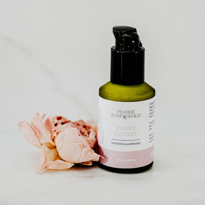 Peony Body Lotion with Bergamot, Geranium &amp; Homegrown Peony