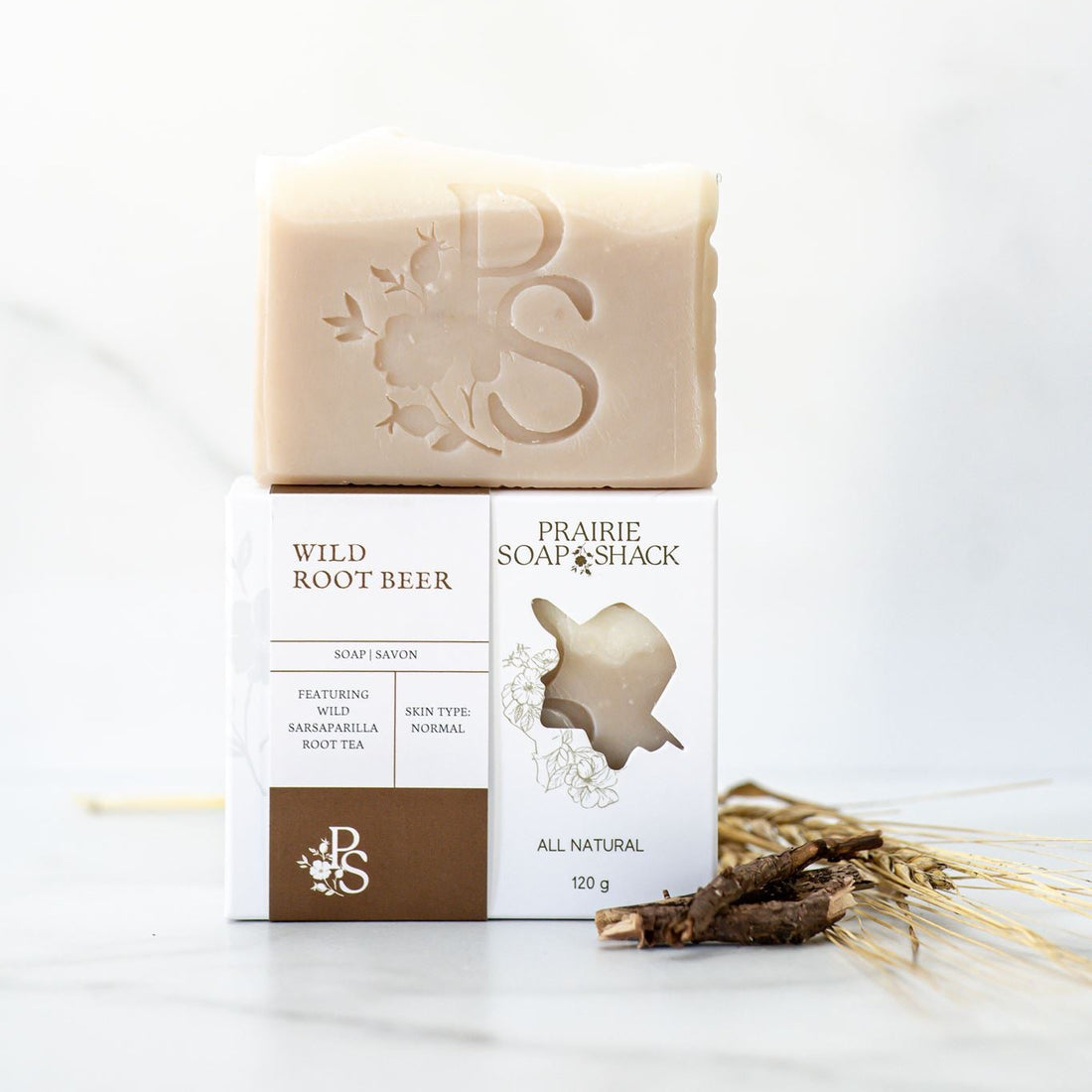 Wild Root Beer Soap with Wild Sarsaparilla Root Tea