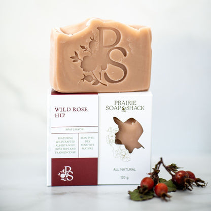 Wild Rose Hip Soap with Rose Clay and Rose Hip Seed Oil