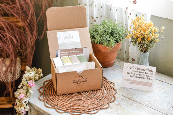 Prairie Soap Subscription Box *Orders Open for Winter &