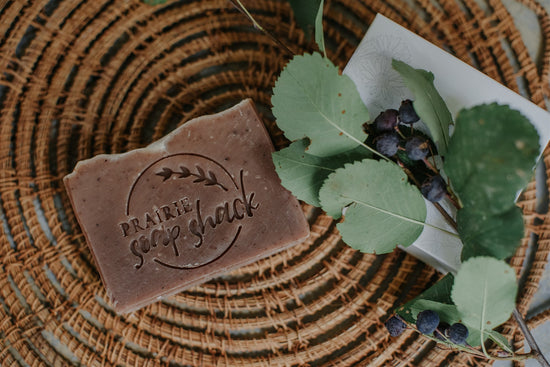 Saskatoon Lemon Pie Soap *Pureed Saskatoon Berries*