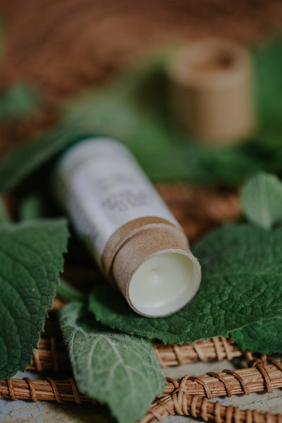 Wild Green Lip Balm *Peppermint & Wild Plantain Infused*